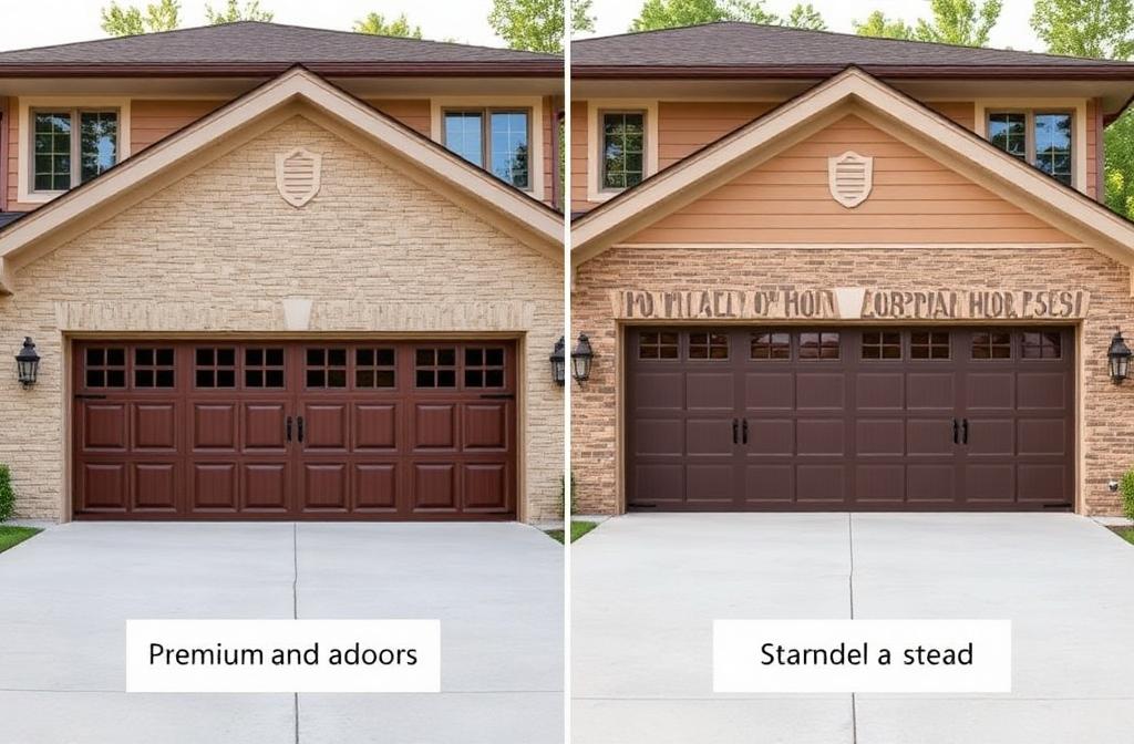 Premium vs Standard Comparison: Making Smart Decisions - Rhodhiss Garage Doors blog article about buying guide
